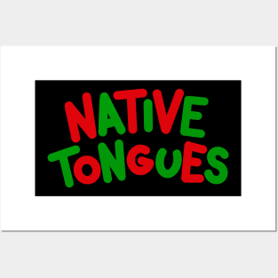 Native Tongues (ATCQ Colorway) Posters and Art